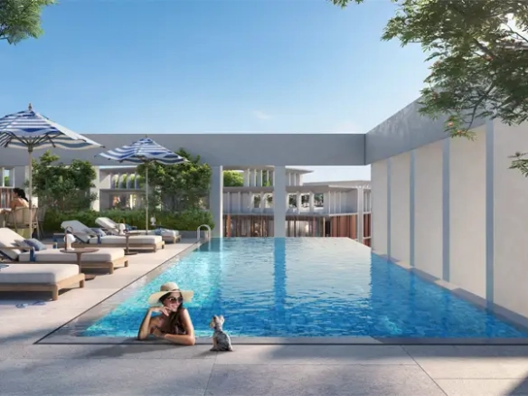 Family apartments Dubai Production City with amenities