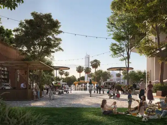 Family apartments Dubai Production City with amenities