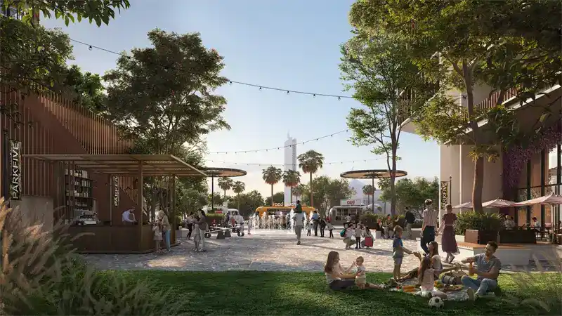 aldarparkfive 6 Family apartments Dubai Production City with amenities