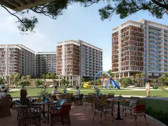 Family apartments Dubai Production City with amenities