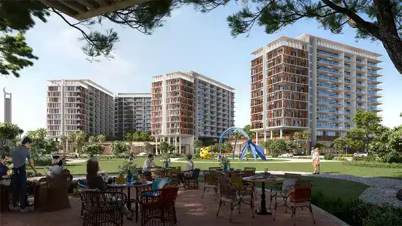 aldarparkfive 7 Family apartments Dubai Production City with amenities