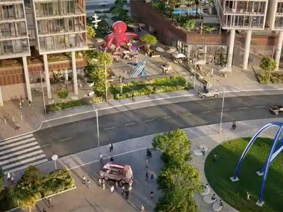 Family apartments Dubai Production City with amenities
