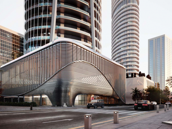 mercedes benz places by binghatti in downtown dubai