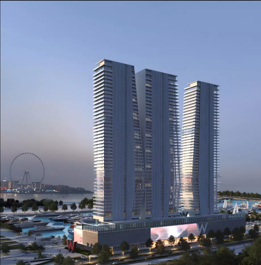 w residences dubai harbour by arada