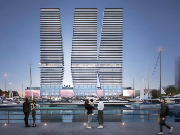 w residences dubai harbour by arada