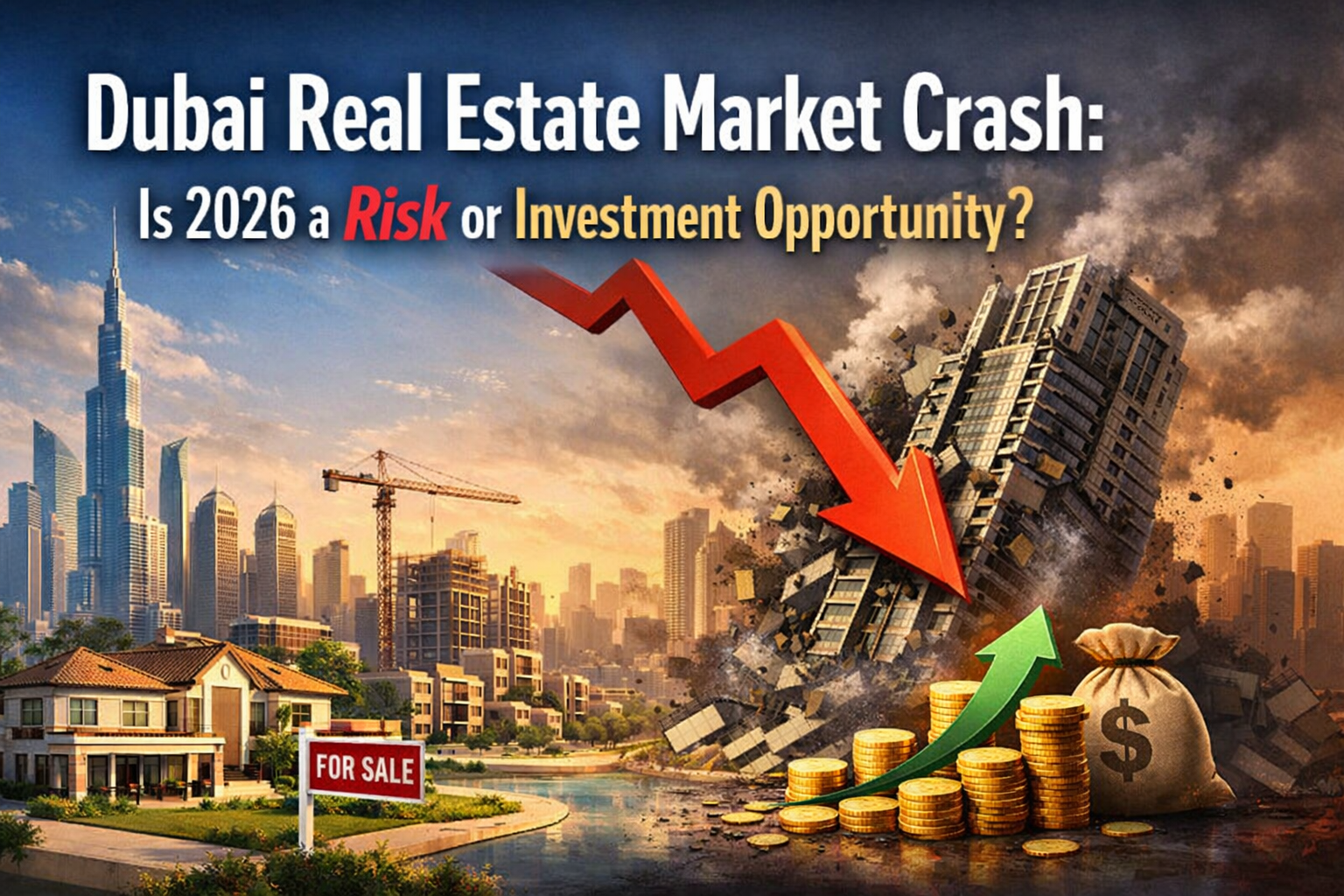 Dubai Real Estate Market Crash: Is 2026 a Risk or Investment Opportunity?