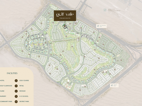 Emaar Golf Vale apartments for sale
