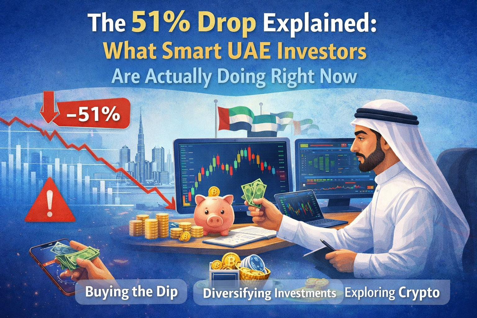 dubai property deals fell 51%.