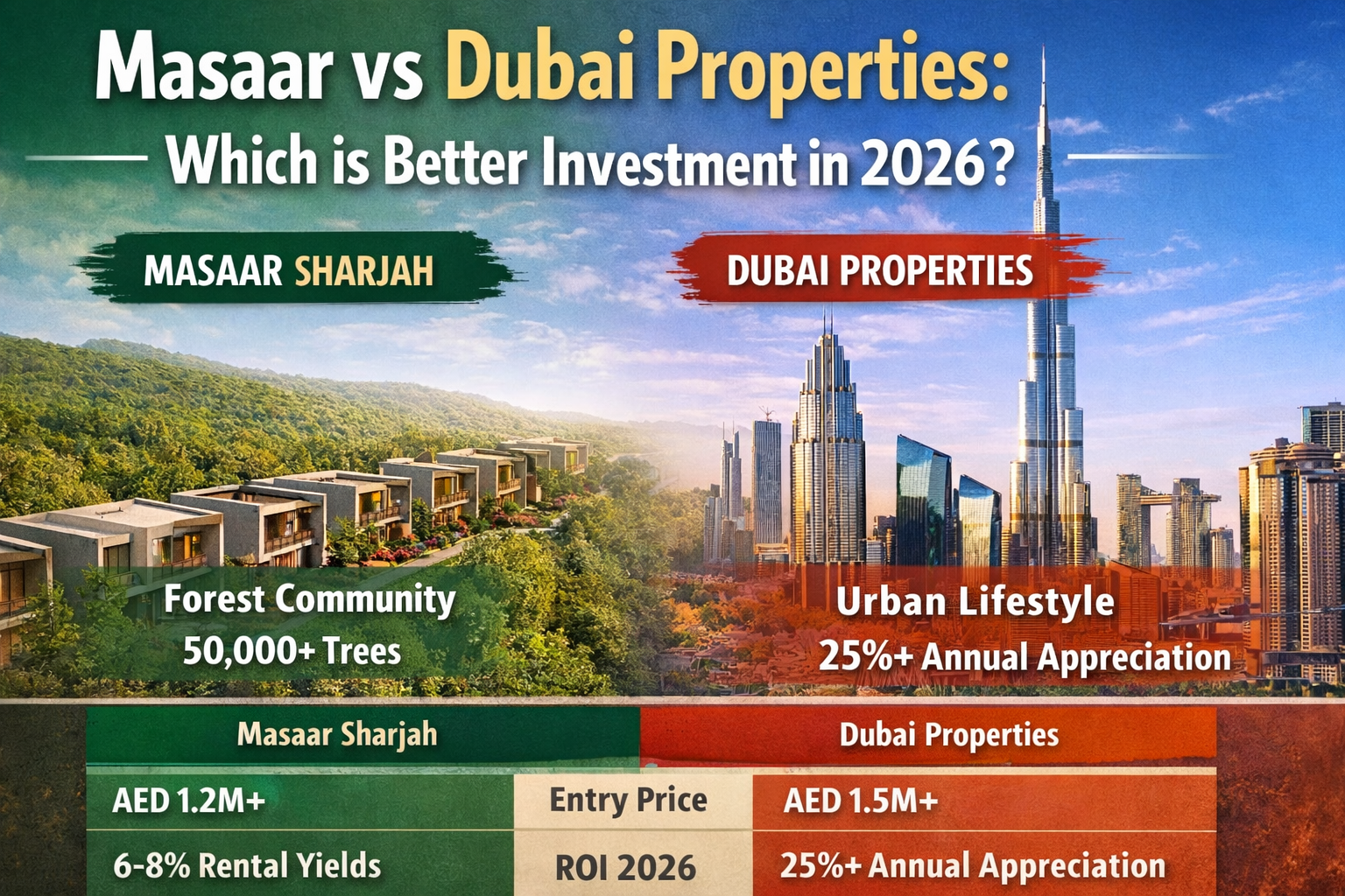 Masaar vs Dubai Properties