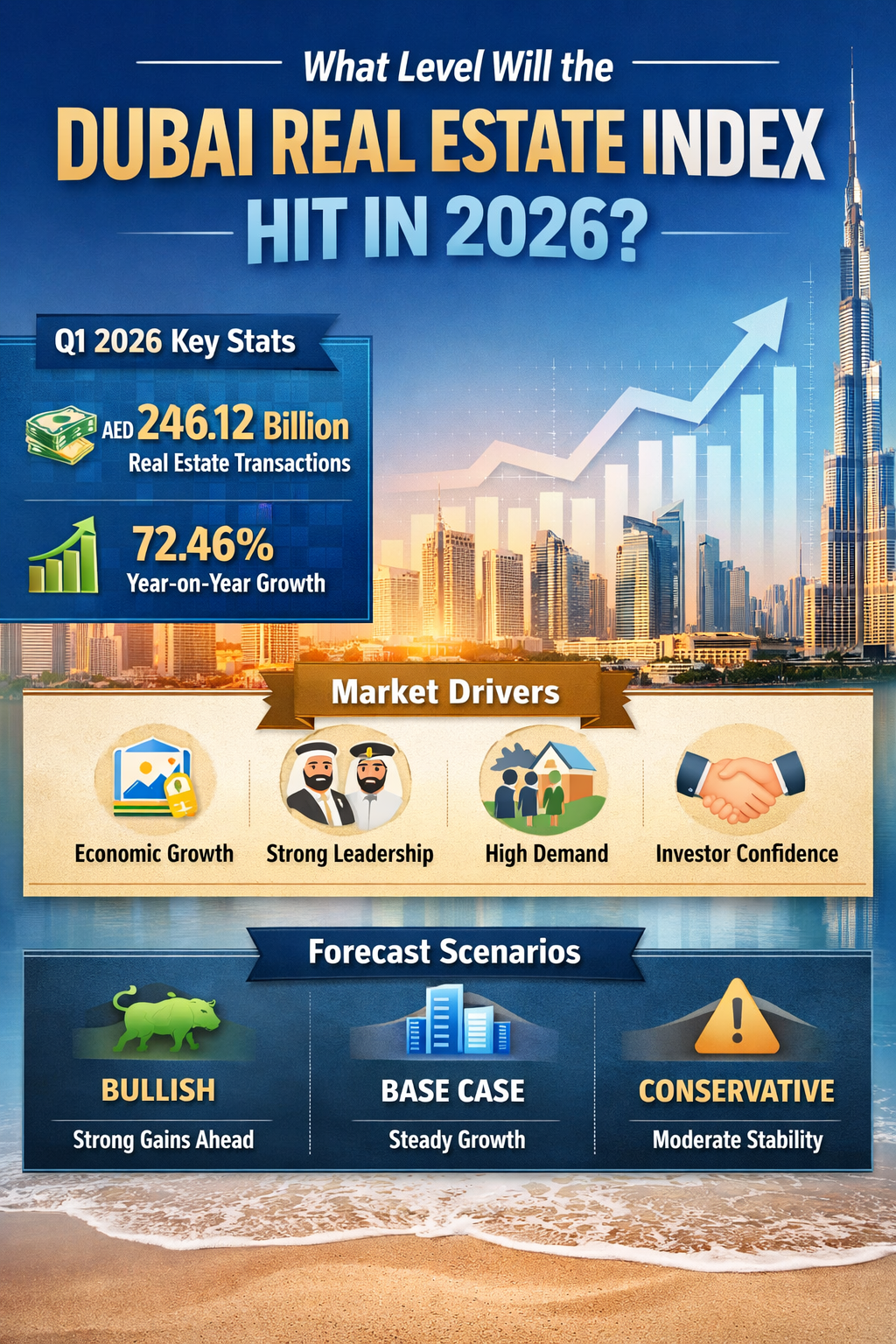 What Level Will the Dubai Real Estate Index Hit in 2026
