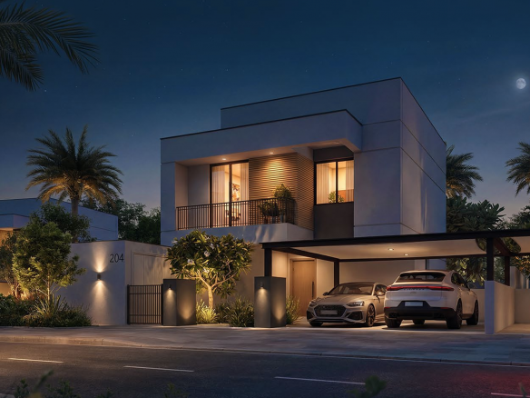 Luxury townhouse at Al Ghadeer Gardens by Aldar