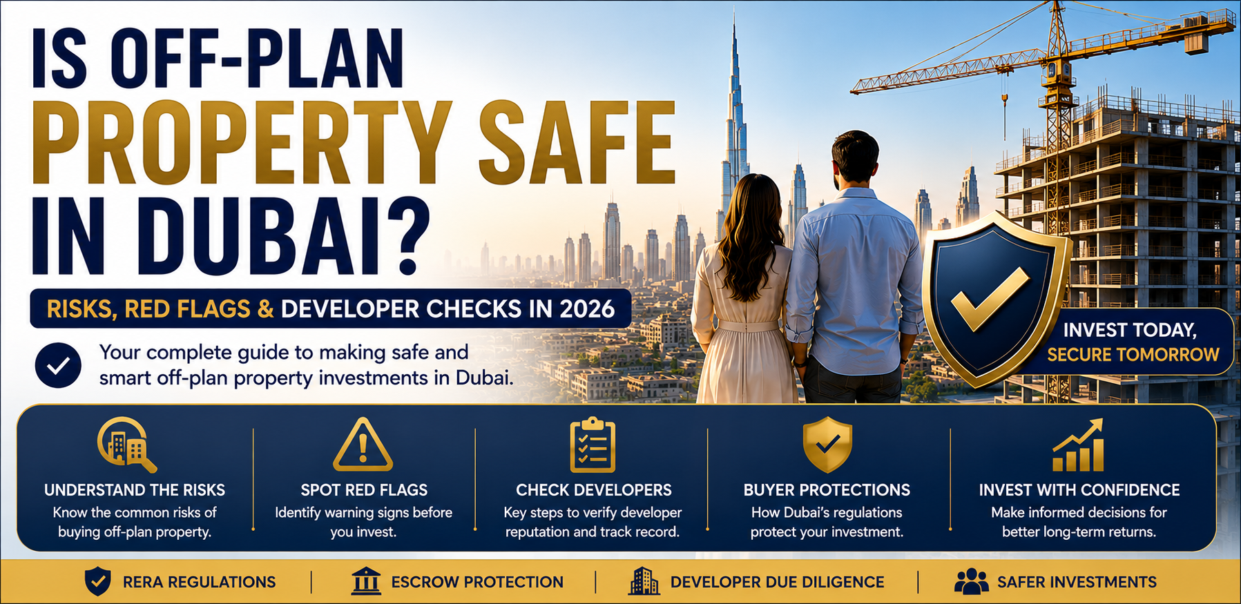 off-plan property is safe in Dubai