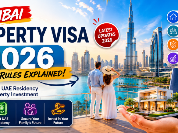 Dubai Property Visa 2026: New Rules Explained for Foreign Investors