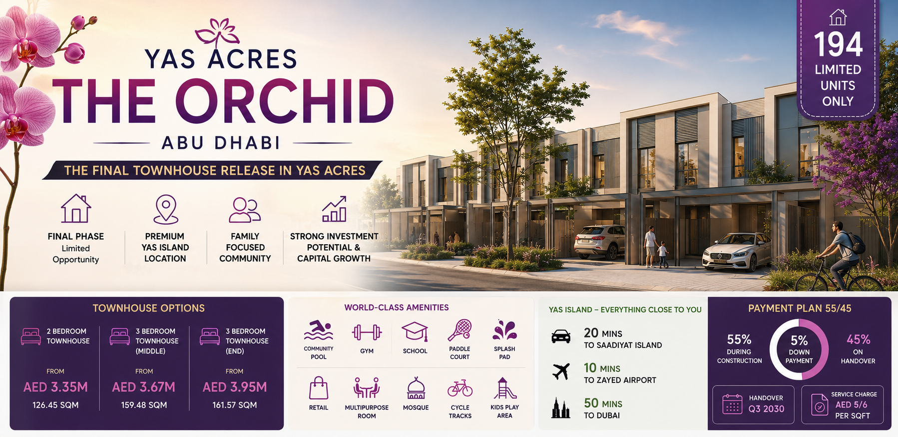 Yas Acres The Orchid Abu Dhabi