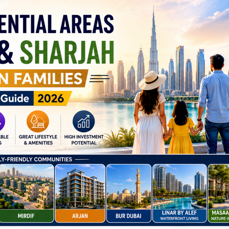 Best Residential Areas in Dubai & Sharjah for Indian Families in 2026