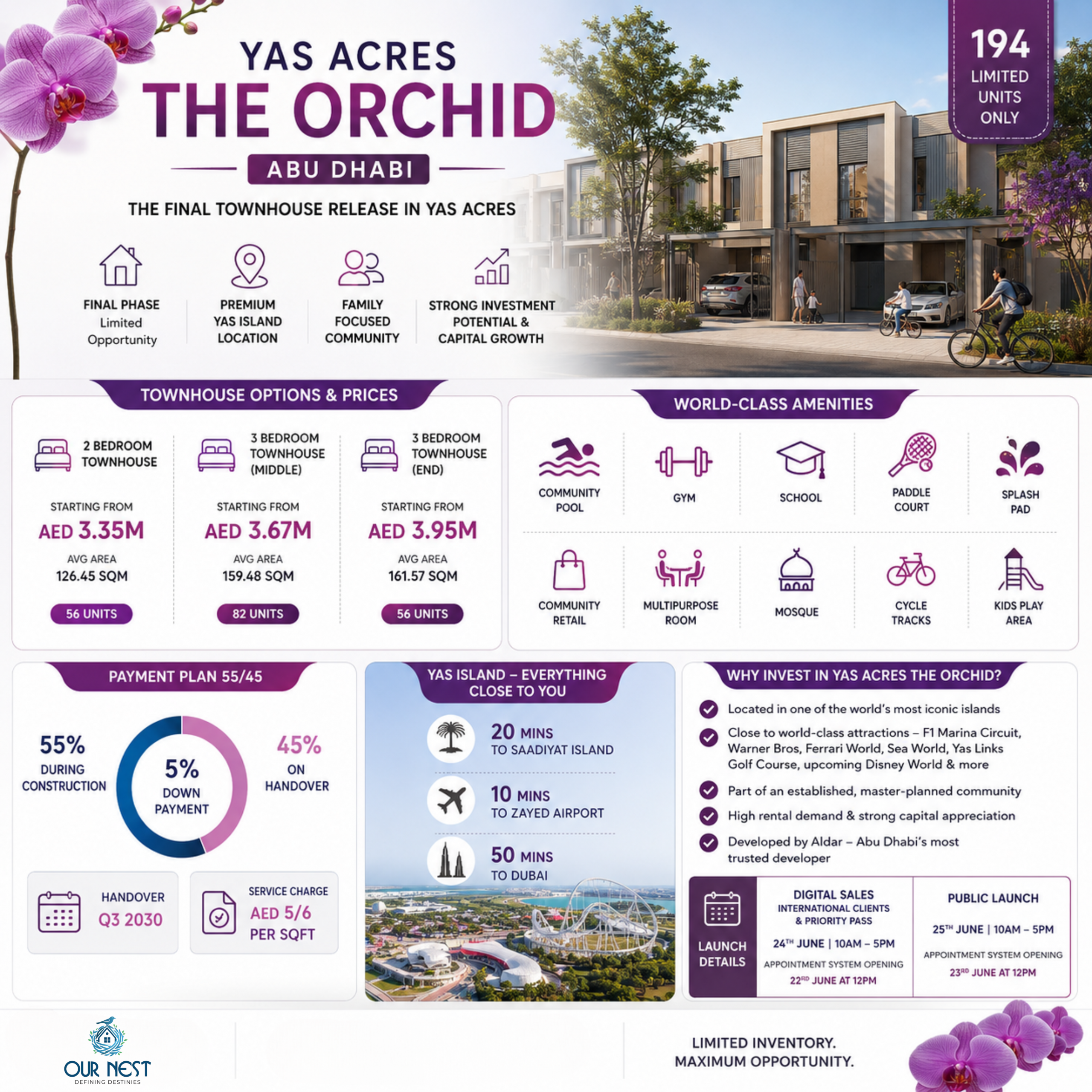 Yas Acres The Orchid Abu Dhabi